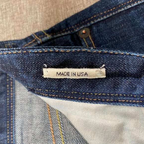 Levi's Made Crafted Tack Slim Denim Jeans Men's 29 Low Rise Blue Shyler Cut USA - Picture 6 of 16